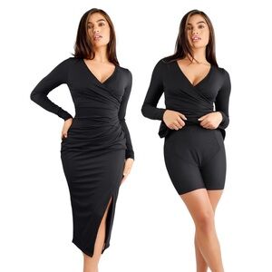 Popilush Black Dress L arge